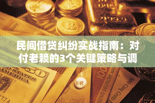 济南民间借贷纠纷实战指南：对付老赖的3个关键策略与调解盲区解析