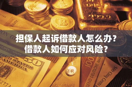 济南担保人起诉借款人怎么办？借款人如何应对风险？
